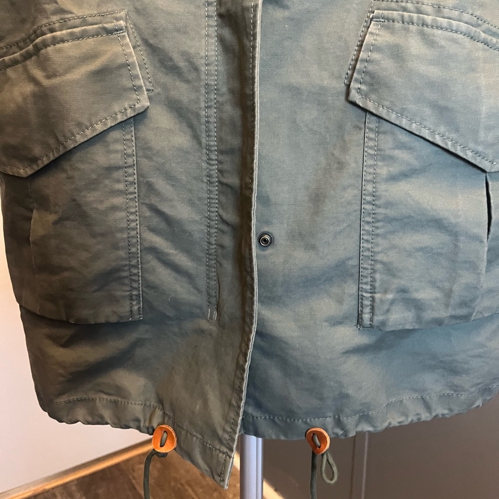 Abercrombie & Fitch Green Military Field Jacket - Picture 2 of 7